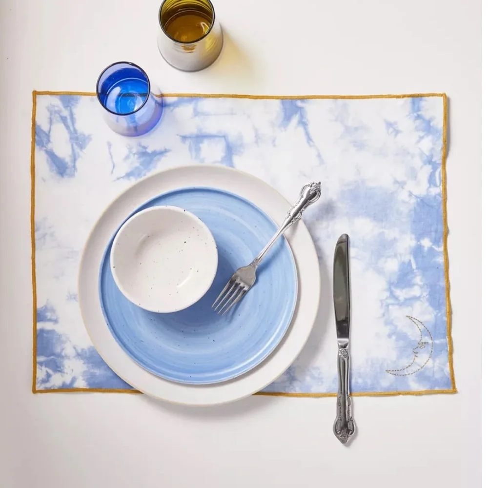 Set of 2 NWT Urban Outfitters Celestial Tie-Dye Tea Towels